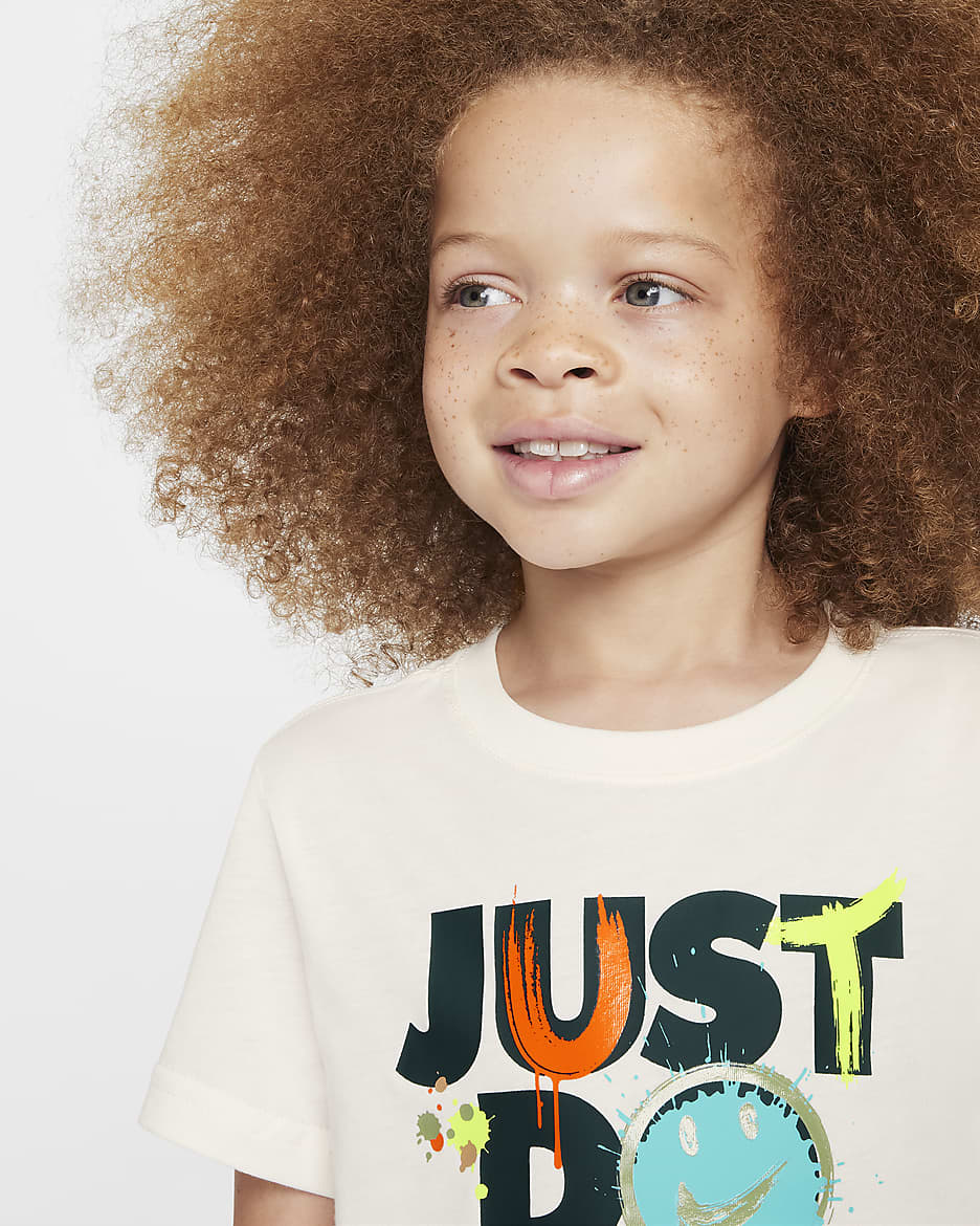 Nike Express Yourself Younger Kids Just Do It T Shirt. Nike LU